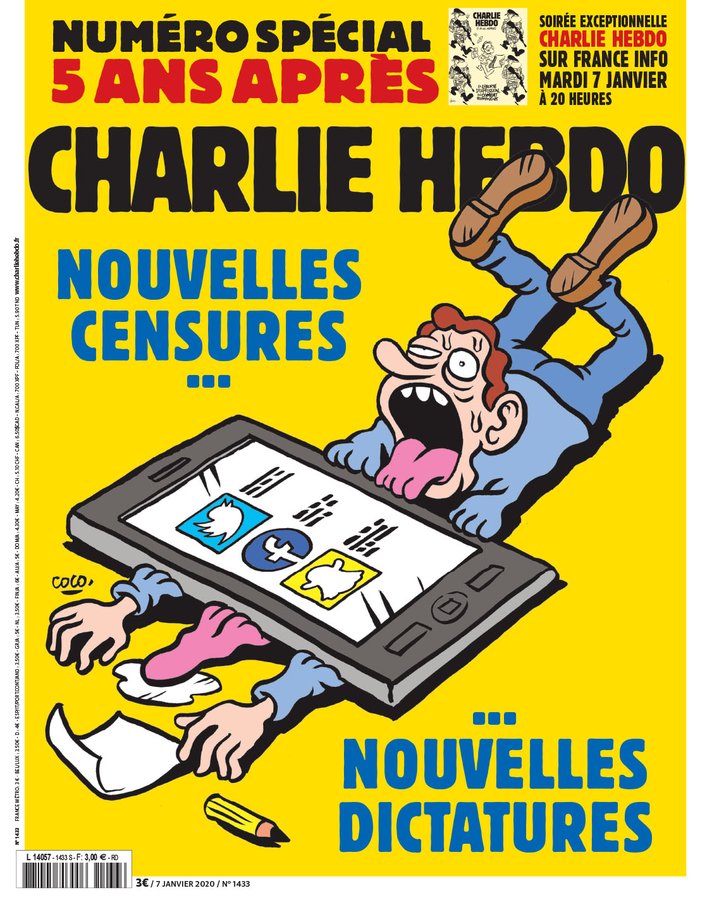 Four stabbed near former Charlie Hebdo office