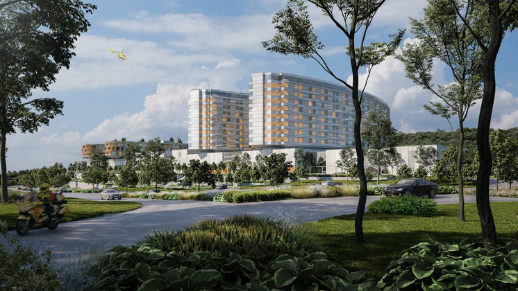 Ultramodern szuperkórház épül Magyarországon
