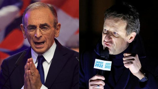 Debate between presidential candidates degenerates into insults – video