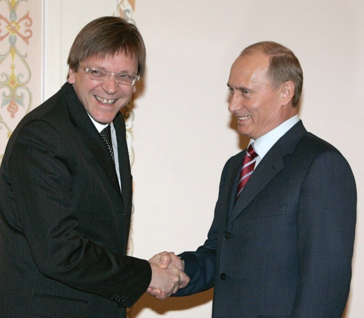 Hypocritical Verhofstadt's shipping company did business with Putin