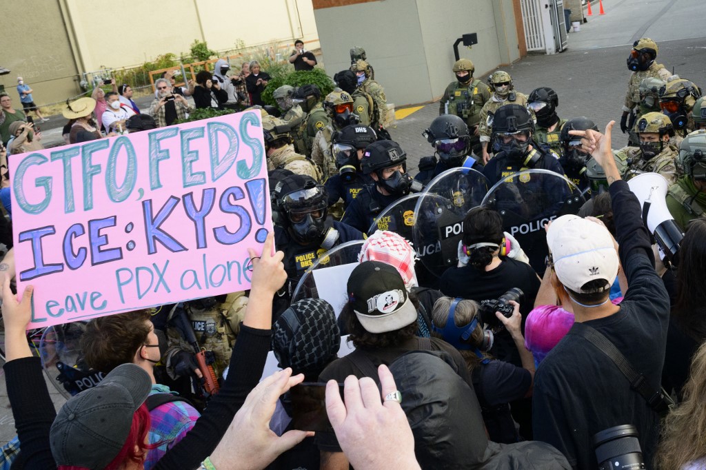 Portland az Antifa fellegvárává vált